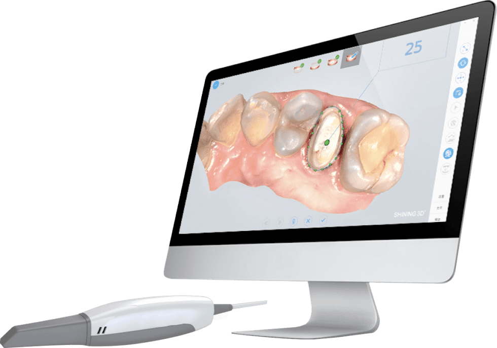 FDA Approved 3D Real-Time Dental Intraoral Scanner - With Display Software